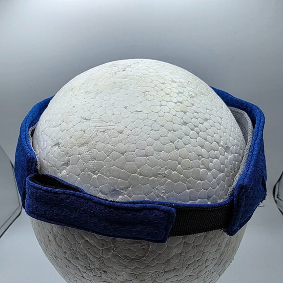 New Balance Performance Visor Unisex Adjustable Blue Running Athletic Sports Hat - Picture 3 of 7